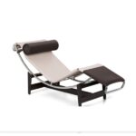 LC4 ecru'Chaise Longue Le Corbusier Cassina