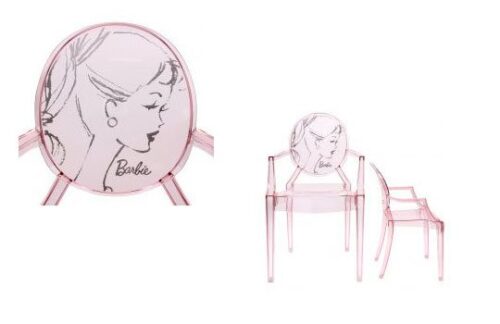 Armchair Louis Ghost Barbie by Philippe Starck for Kartell (ruined) - Image 1