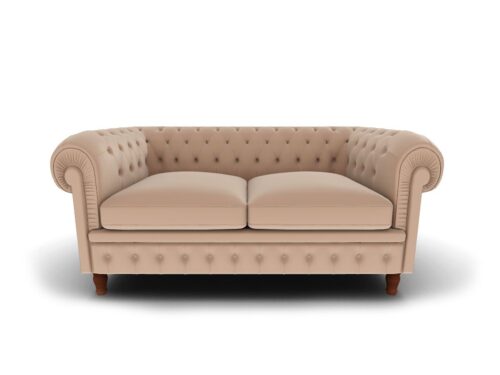 Chester 2 posti Divano in Pelle SC a scelta - immagine 1