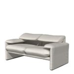 Maralunga 2 seater cm. 190 leather cat. x color choice