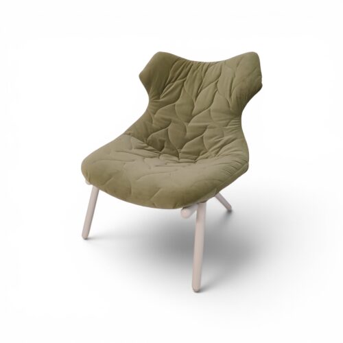 FOLIAGE RED STRUCTURE ARMCHAIR BLUE FABRIC TREVIRA KARTELL URQUIOLA - Image 1