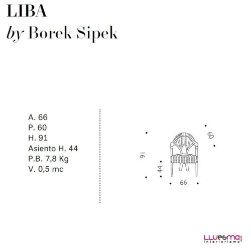Liba armchair Boris Sipek Driade - Image 2
