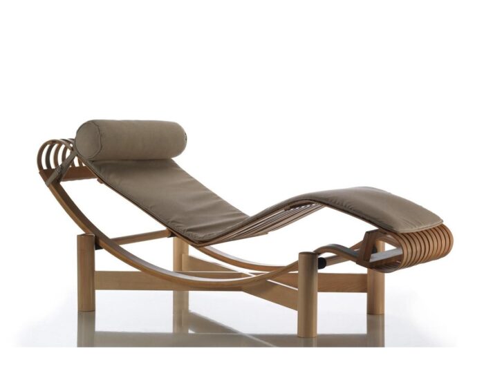 TOKYO OUTDOOR CHAISE LONGUE LISTELLI CURVATI BAMBOO E TESSUTO SPECIAL PLEIN AIR SLING 50045-07 - immagine 3