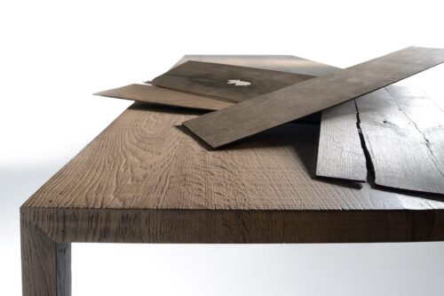 TENSE TABLE CM. 90X240 H.73 WOOD FINISH - Image 2