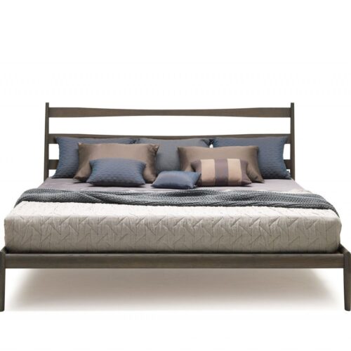 ELADIO BED 160X200 OAK SMOKE - Image 2