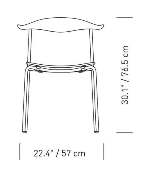 CH88T SEDIA CARL HANSEN & SON - immagine 3