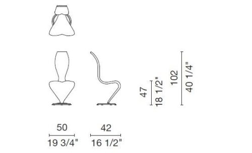 S-CHAIR BROCADE CAPPELLINI - Image 3