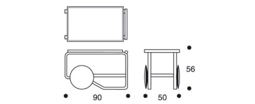 TEA TROLLEY 901 - Image 3