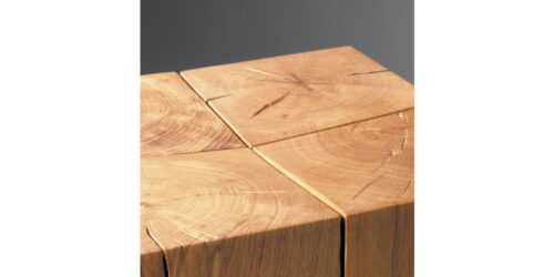 ST04 BACKENZAHN STOOL OAK OLIED - Image 2