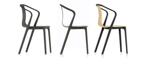 BELLEVILLE ARMCHAIR WOOD VITRA - Image 2