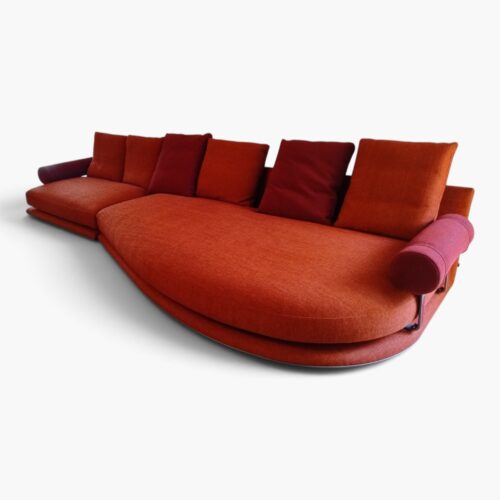 NOONU B&B DIVANO CON POUF TONDO - Image 1