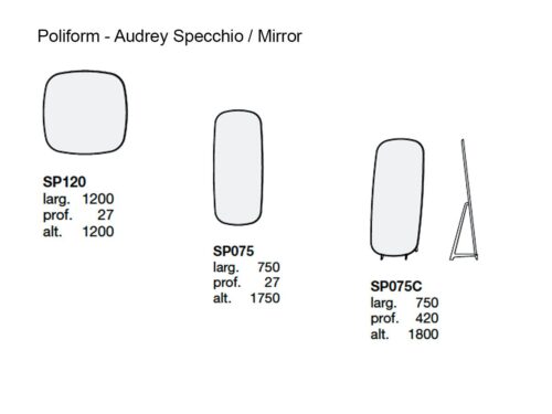 AUDREY SPECCHIO POLIFORM - Image 3